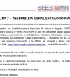 EDITAL Nº 7 – ASSEMBLEIA GERAL EXTRAORDINÁRIA