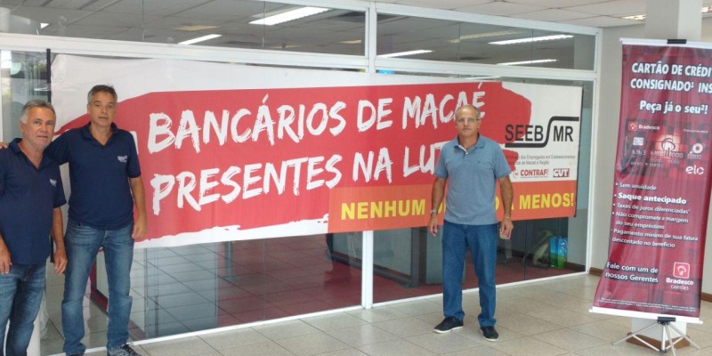 Bradesco demite mais um funcionário na base de Macaé