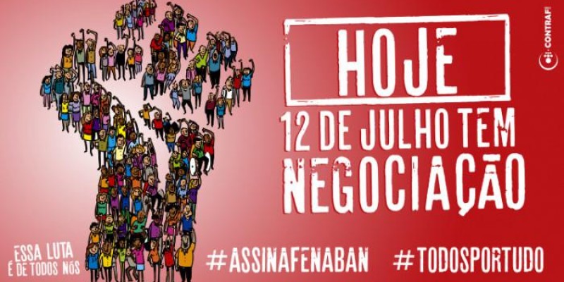 Bancários querem pré-acordo de ultratividade assinado hoje