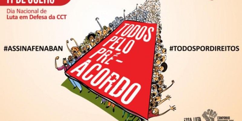 Bancários realizam ato em defesa dos direitos nesta quarta (11)