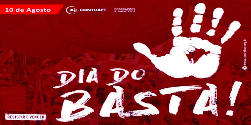 Bancários participam do Dia do Basta, nesta sexta (10)