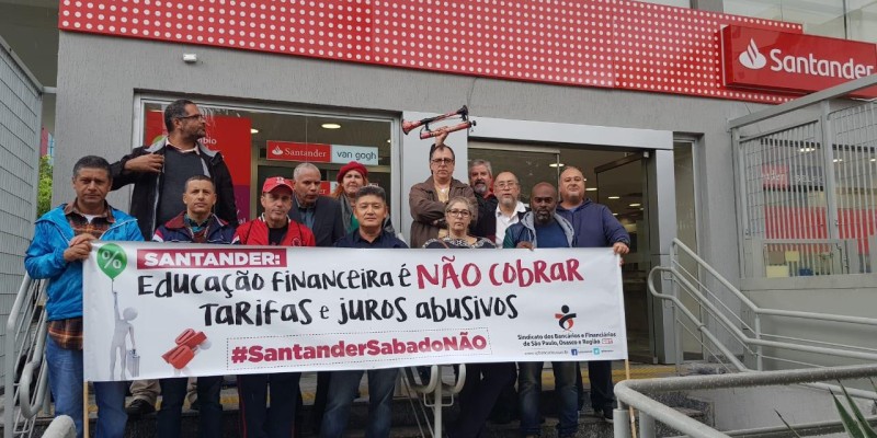 Mais um sábado de resistência no Santander