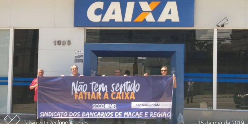 Dia nacional de luta na Caixa