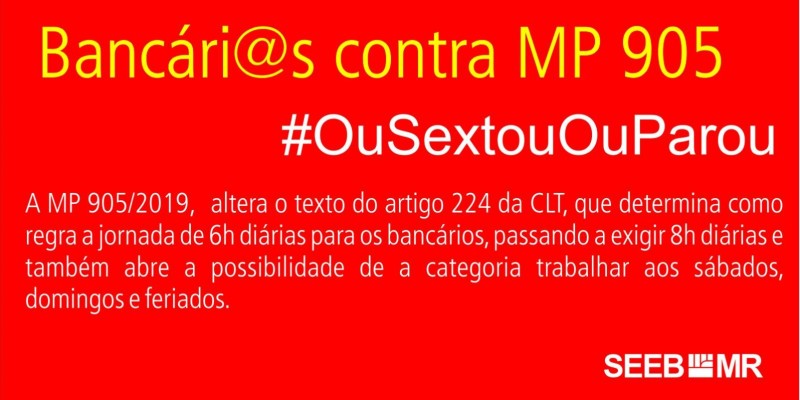 Dia Nacional de Luta contra MP905