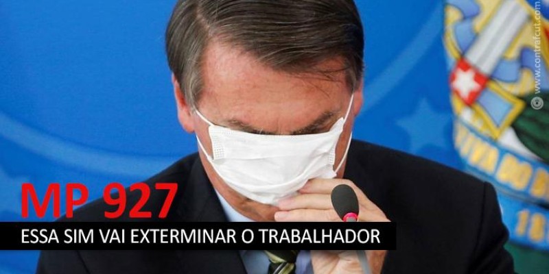 Presidente revoga trecho da MP 927 que suspendia salários até quatro meses