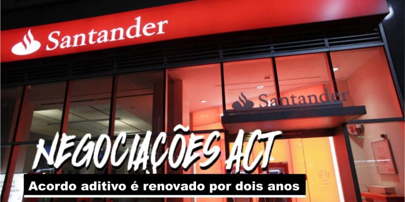 Bancários do Santander aprovaram acordos com o banco