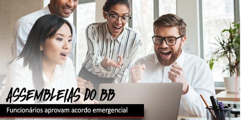 Funcionários do BB aprovam acordo emergencial