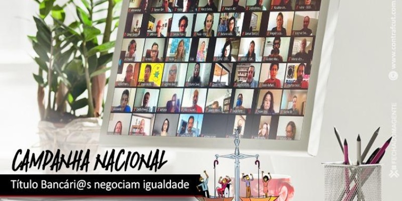 Bancári@s discutem igualdade e querem definições da campanha