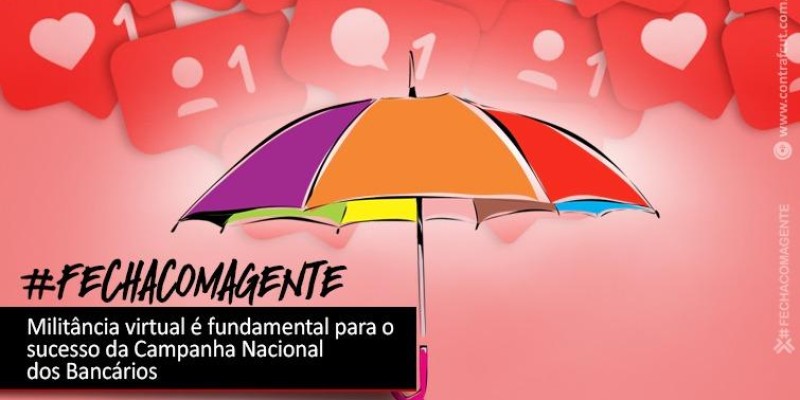 Campanha Nacional dos Bancários está nas redes