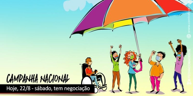 Hoje tem negociação com a Fenaban
