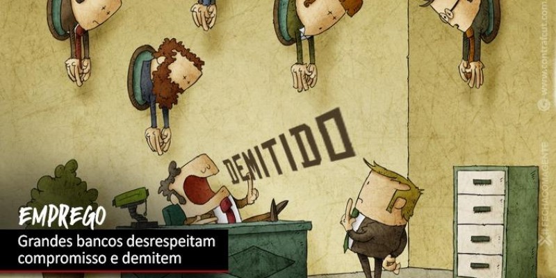 Mesmo com lucros, grandes bancos demitem em meio à pandemia