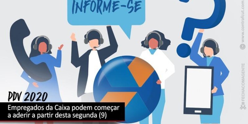 Caixa inicia Programa de Desligamento Voluntário de 2020