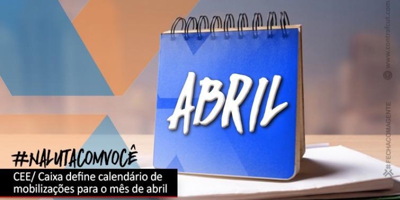 CEE/Caixa define calendário de lutas para o mês de abril
