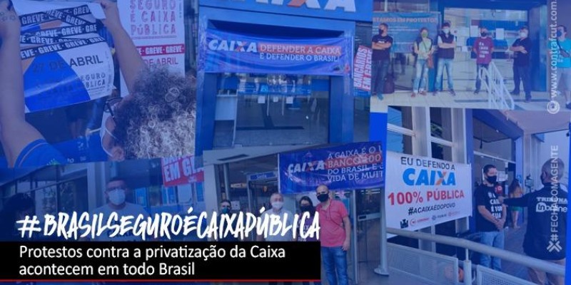 Empregados da Caixa são destaque em todo o Brasil