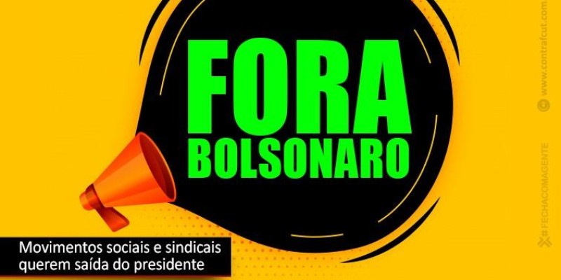 Bancários de todo o país participarão de Ato Nacional pelo Fora Bolsonaro