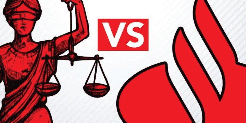 Santander corta salários e afronta judiciário brasileiro