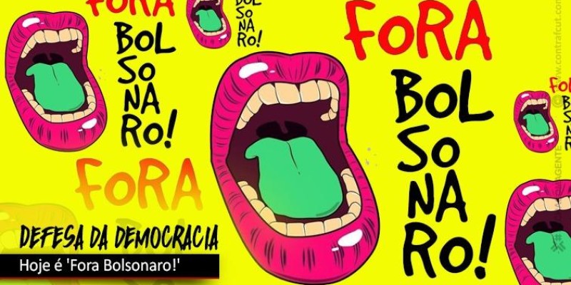 Hoje tem manifestações contra Bolsonaro
