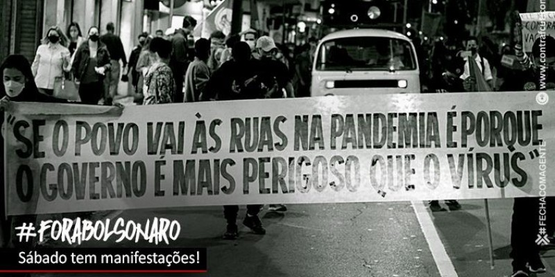 Neste sábado, todos somos ‘Fora Bolsonaro!’