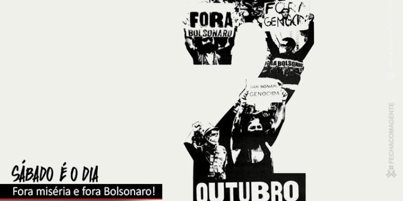 Amplia o movimento pelo Fora Bolsonaro