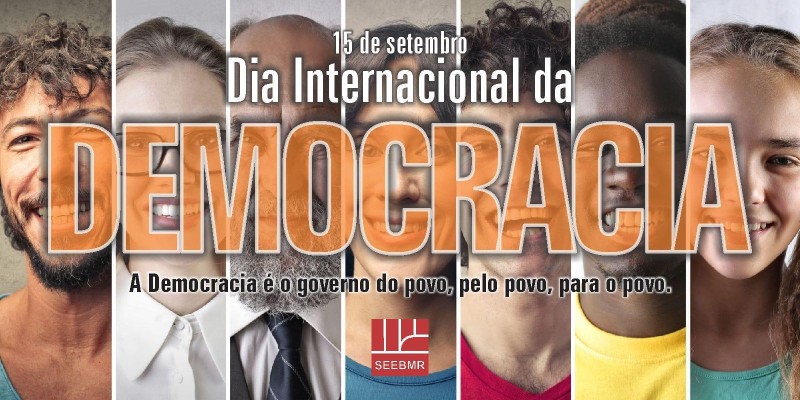Dia Internacional da Democracia comemora-se nesta quarta (15)