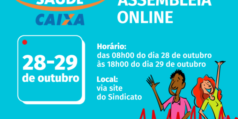VOTE | Assembleia online do Saúde Caixa