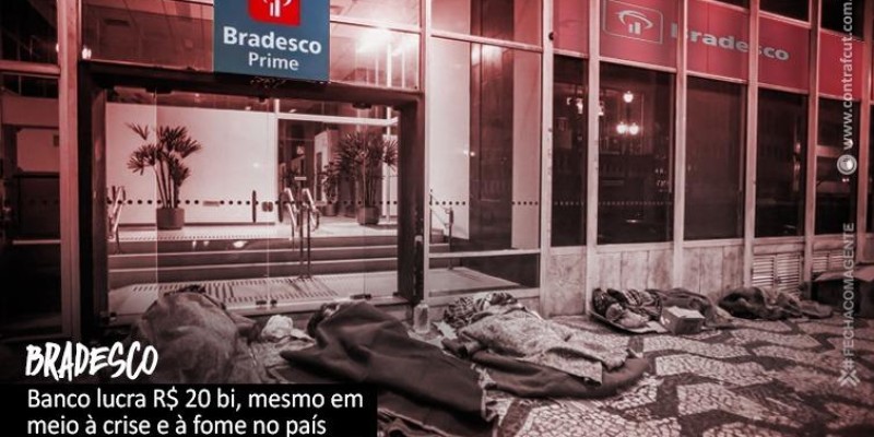 Lucro do Bradesco chega a quase R$ 20 bi