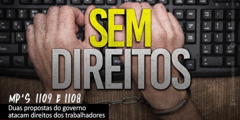 Atos no Legislativo retiram direitos trabalhistas