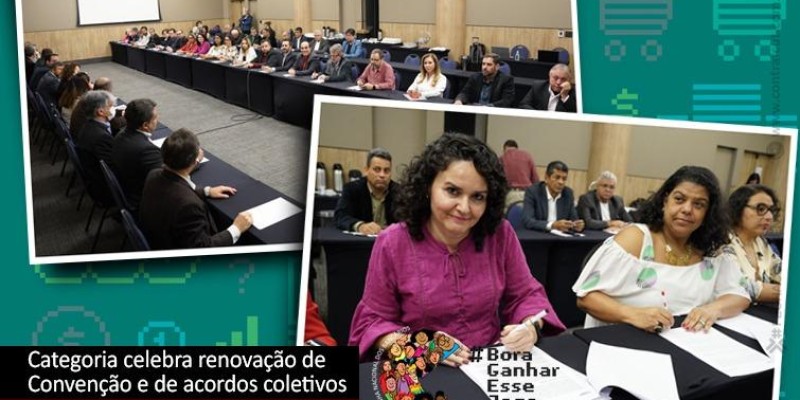 Bancários assinam acordos com os bancos