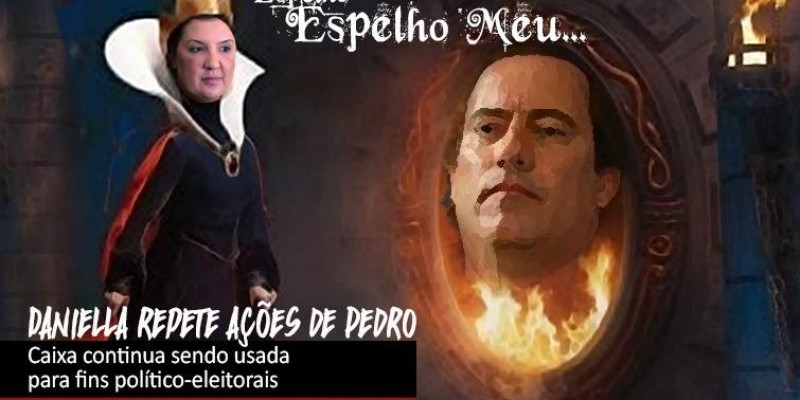 Caixa é usada para propaganda política