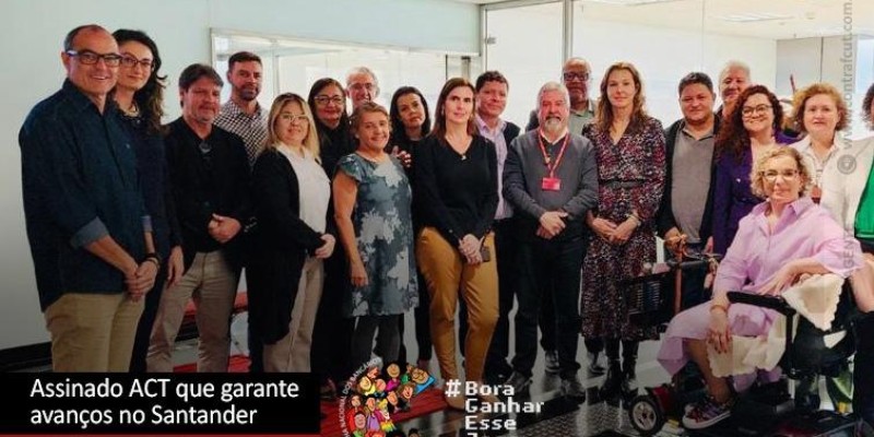 Santander: Acordo assinado e direitos garantidos