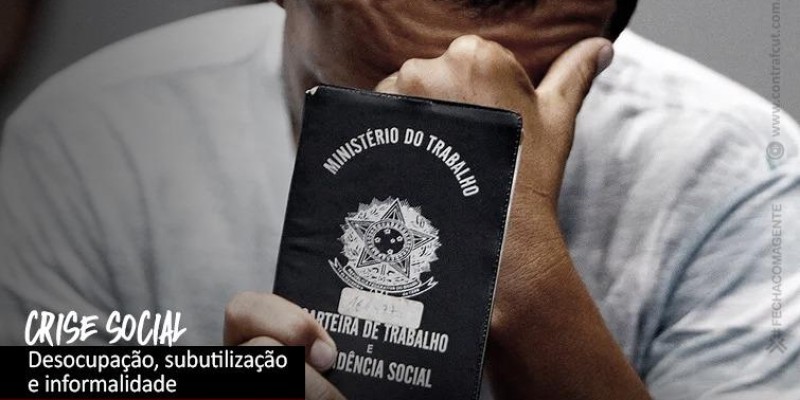 Falta de política pública gera multidão de desempregados