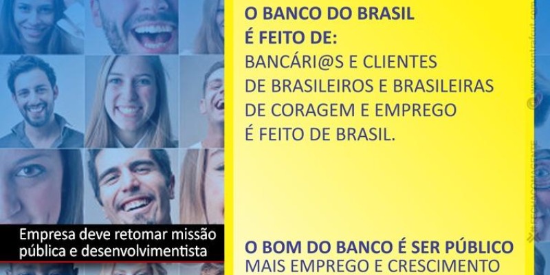 “Banco do Brasil precisa cumprir papel de banco público”