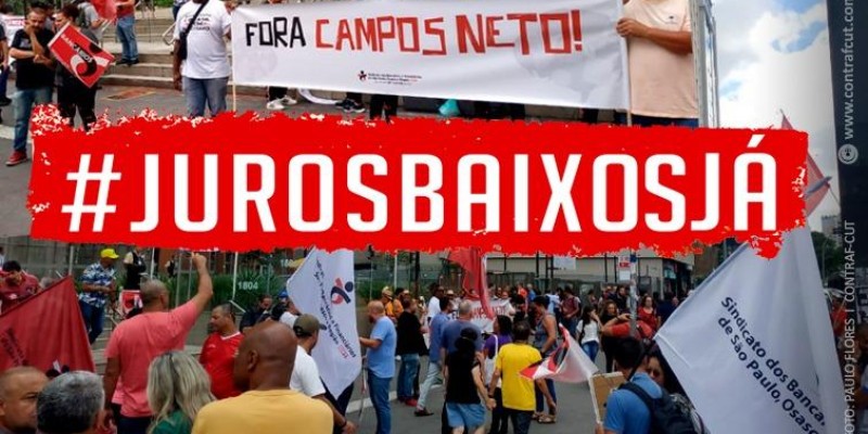 Atos contra juros altos começam em todo o Brasil