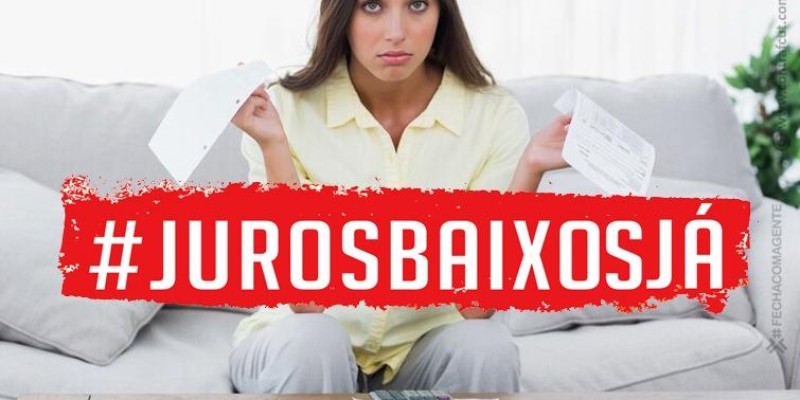 Bancários protestam de norte a sul contra juros altos