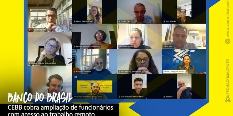 BB se compromete a apresentar mudanças no Teletrabalho