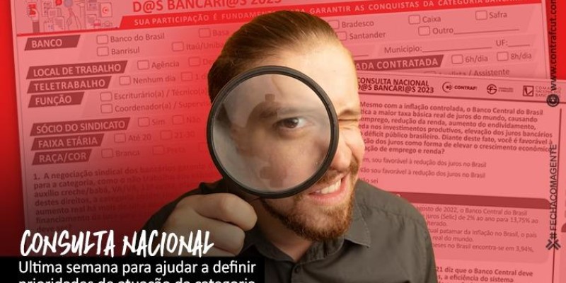 Bancários: Participem da Consulta Nacional