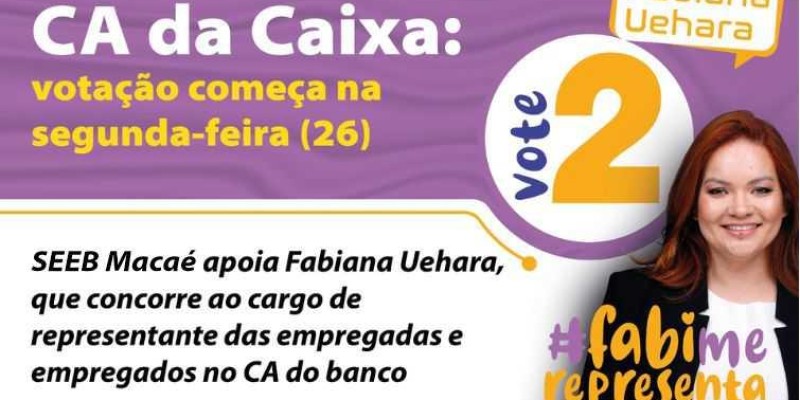 CA da Caixa: votação começou nesta segunda-feira (26)