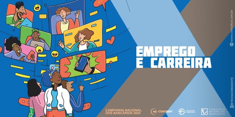Emprego e carreira serão temas da negociação com a Caixa