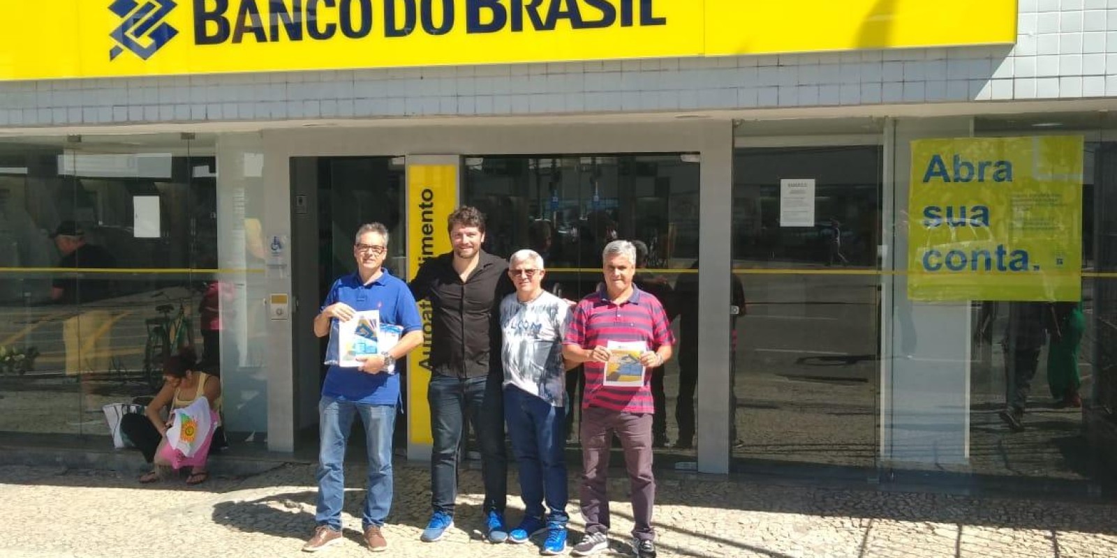Dia de luta no BB
