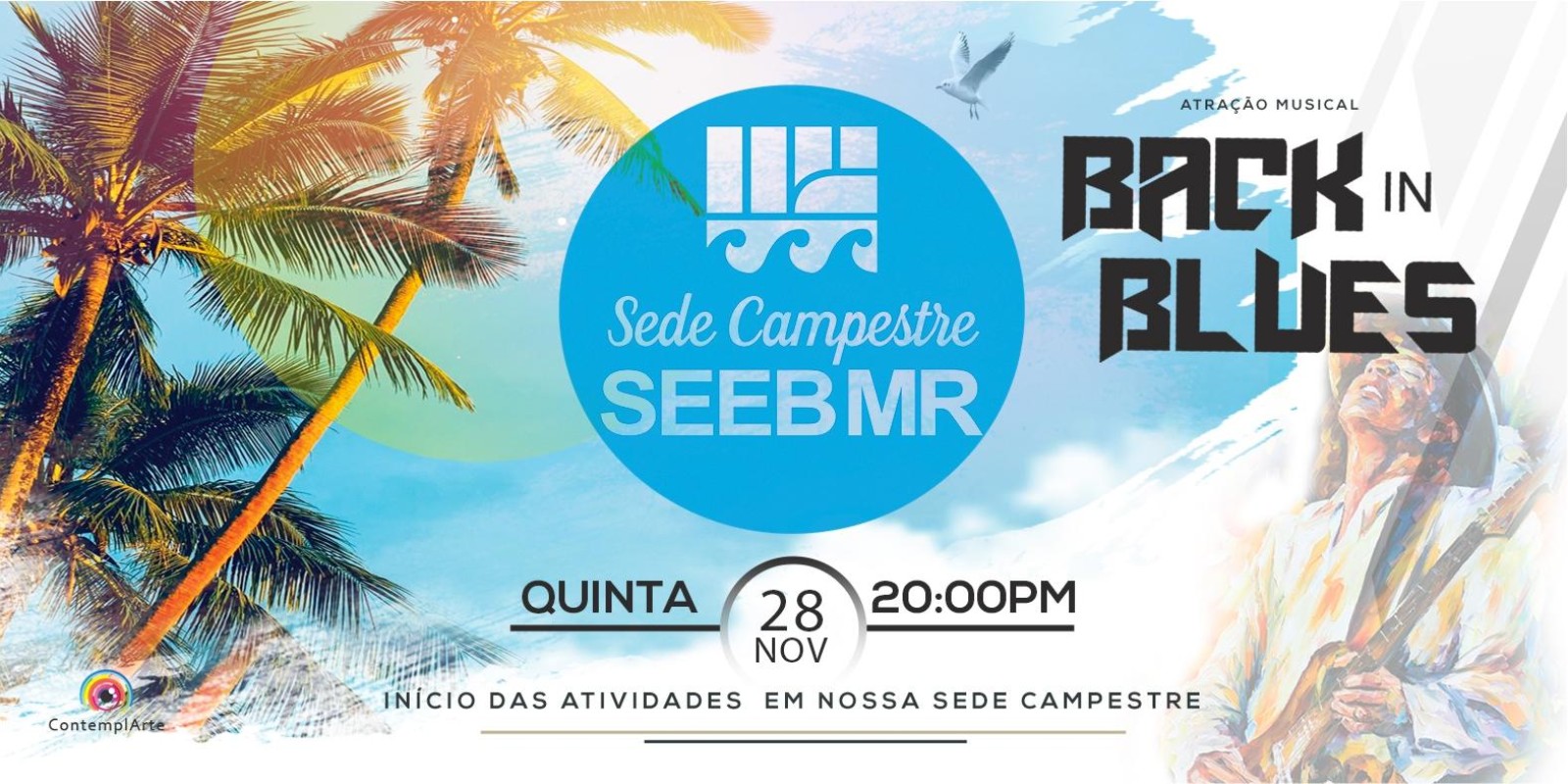 Início das atividades na Sede Campestre 