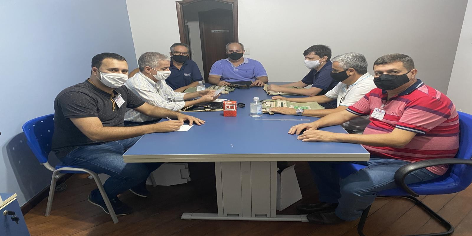 Unidade e Luta (chapa única), é eleita com 99,39%