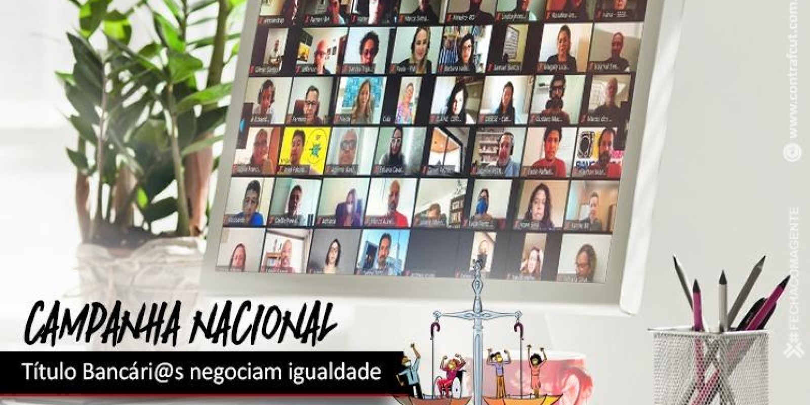 Bancári@s discutem igualdade e querem definições da campanha