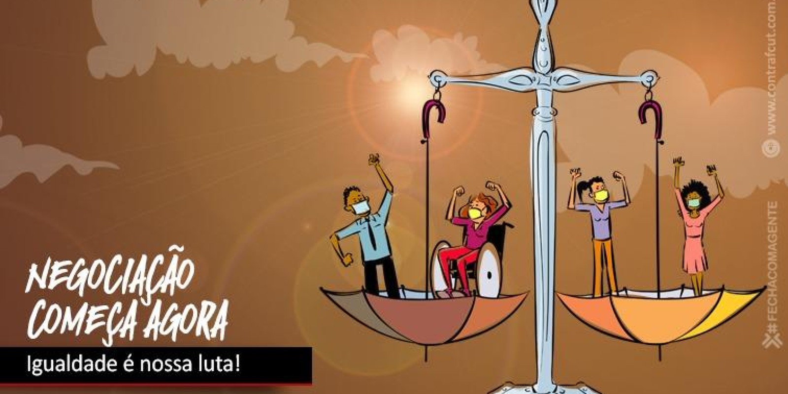 Começou a negociação sobre igualdade de oportunidades