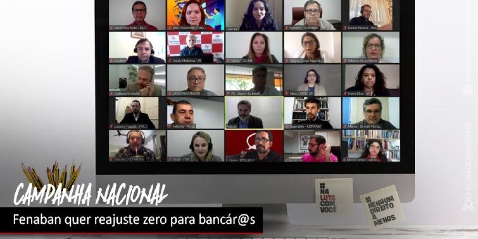 Fenaban quer que bancári@s tenham reajuste salarial zero