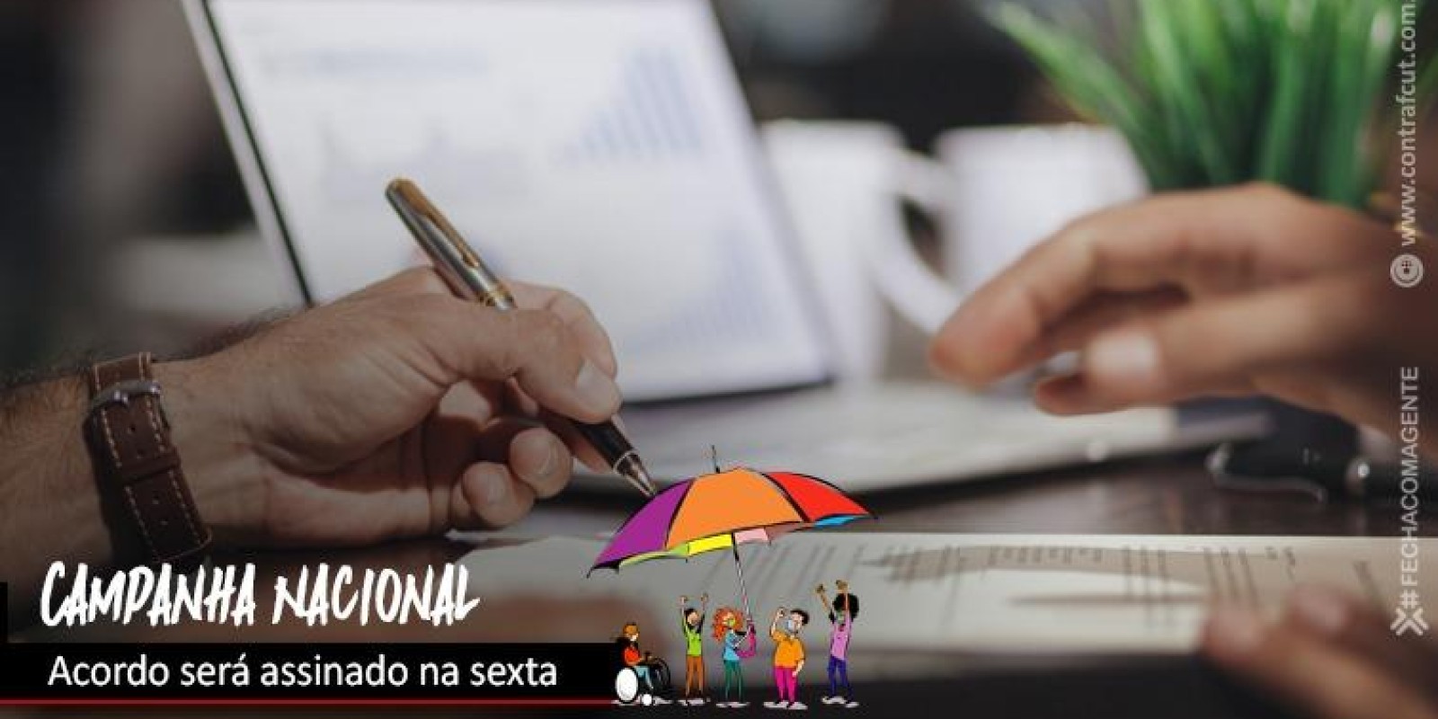 Bancári@s assinam acordo com Fenaban na sexta-feira (4)