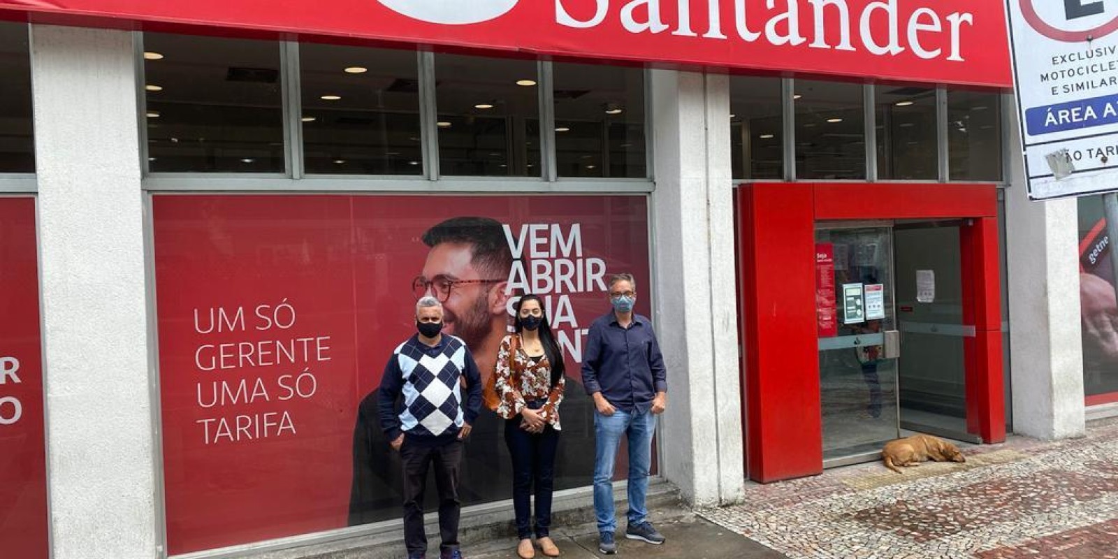 Santander, respeite o Brasil, suas leis e seu povo!