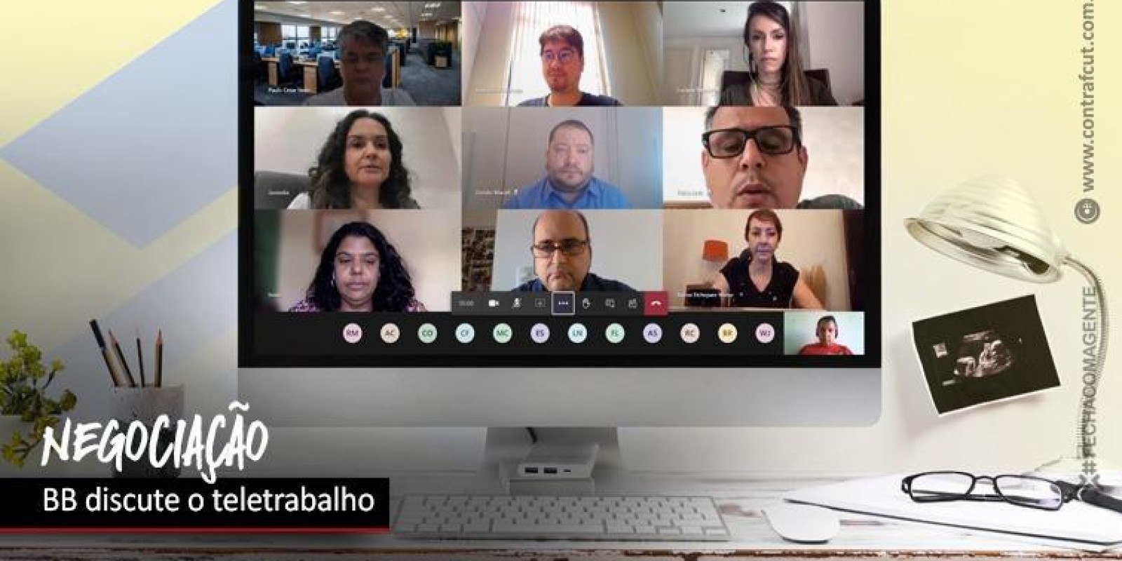 Banco do Brasil negocia teletrabalho com a COE