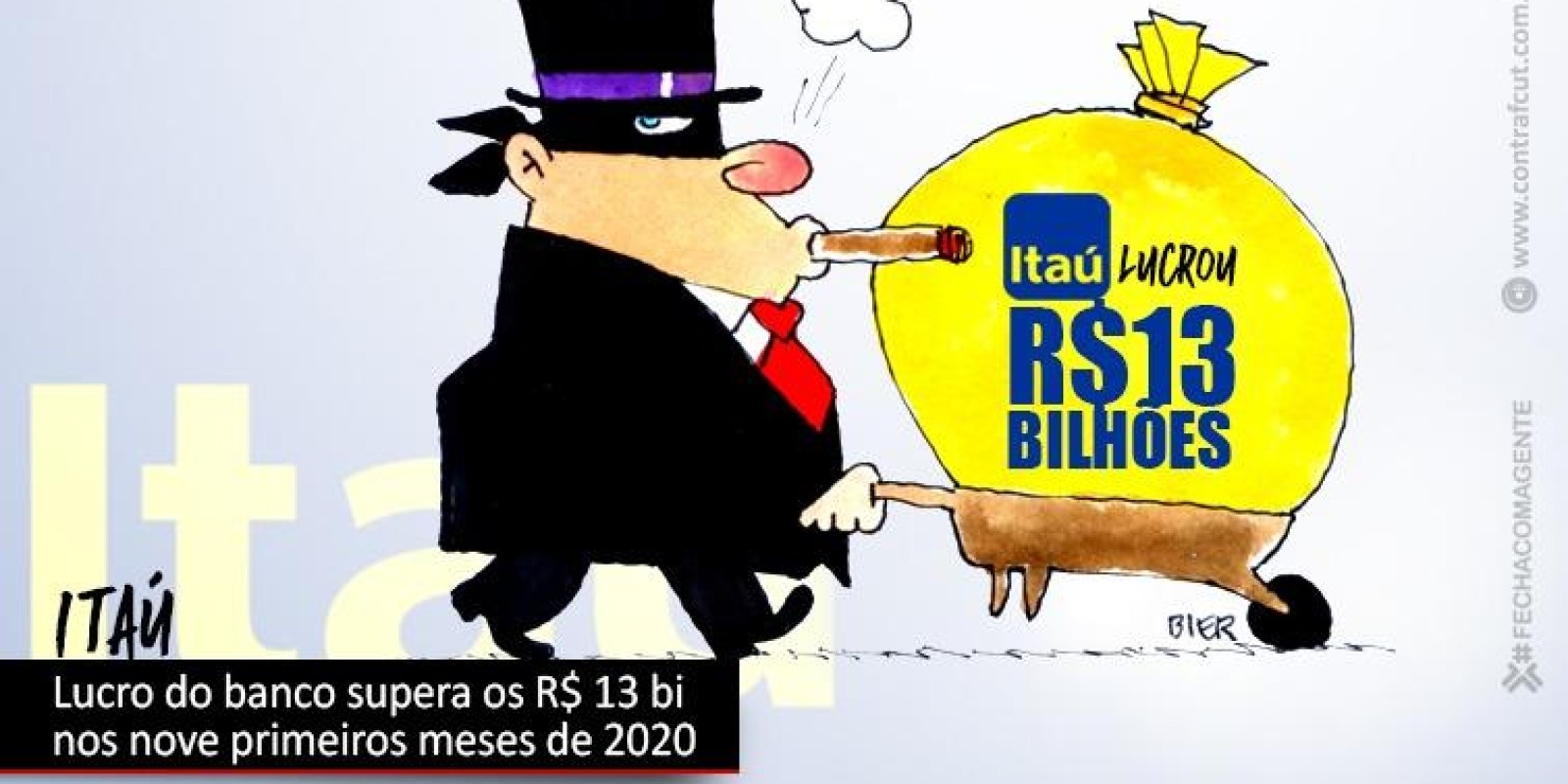 Lucro do Itaú supera os R$ 13 bi em nove meses