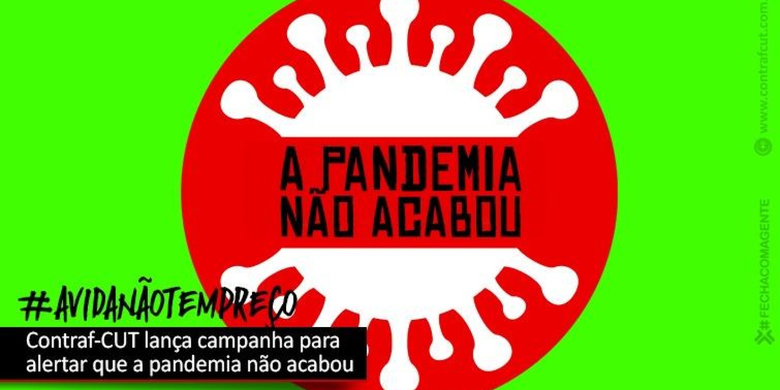 Contraf-CUT lança campanha contra Covid-19