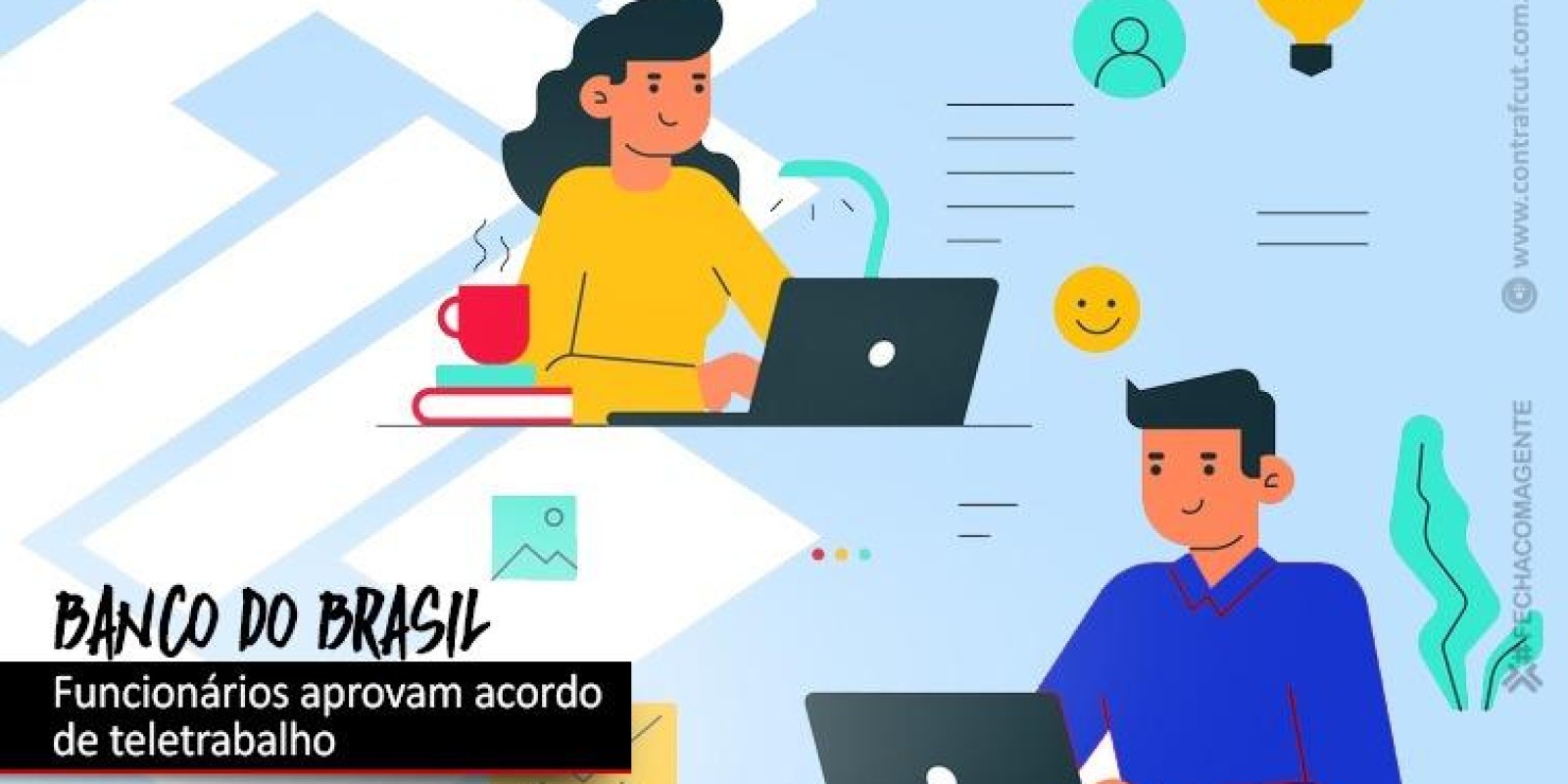 Funcionários do BB aprovam acordo de teletrabalho